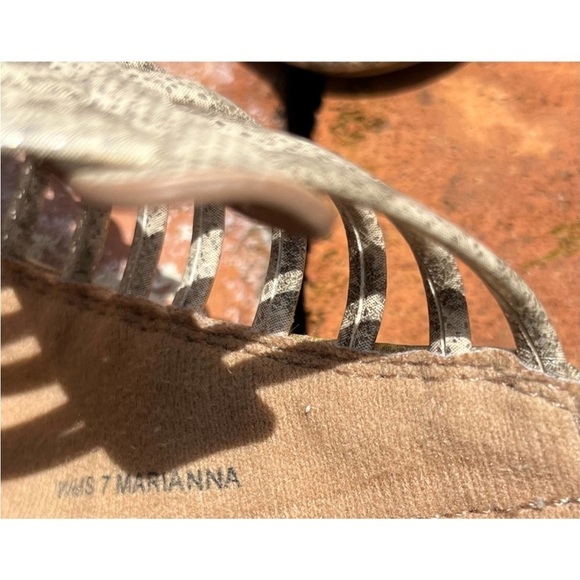 Report women’s snakeskin print shoes size 7 - Picture 5 of 9